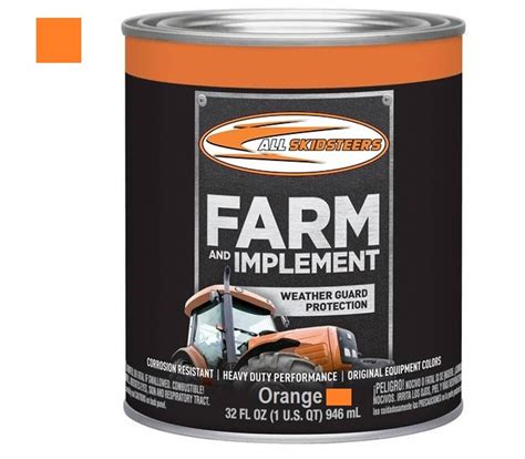 bobcat skid steer touch up paint|bobcat orange paint tractor supply.